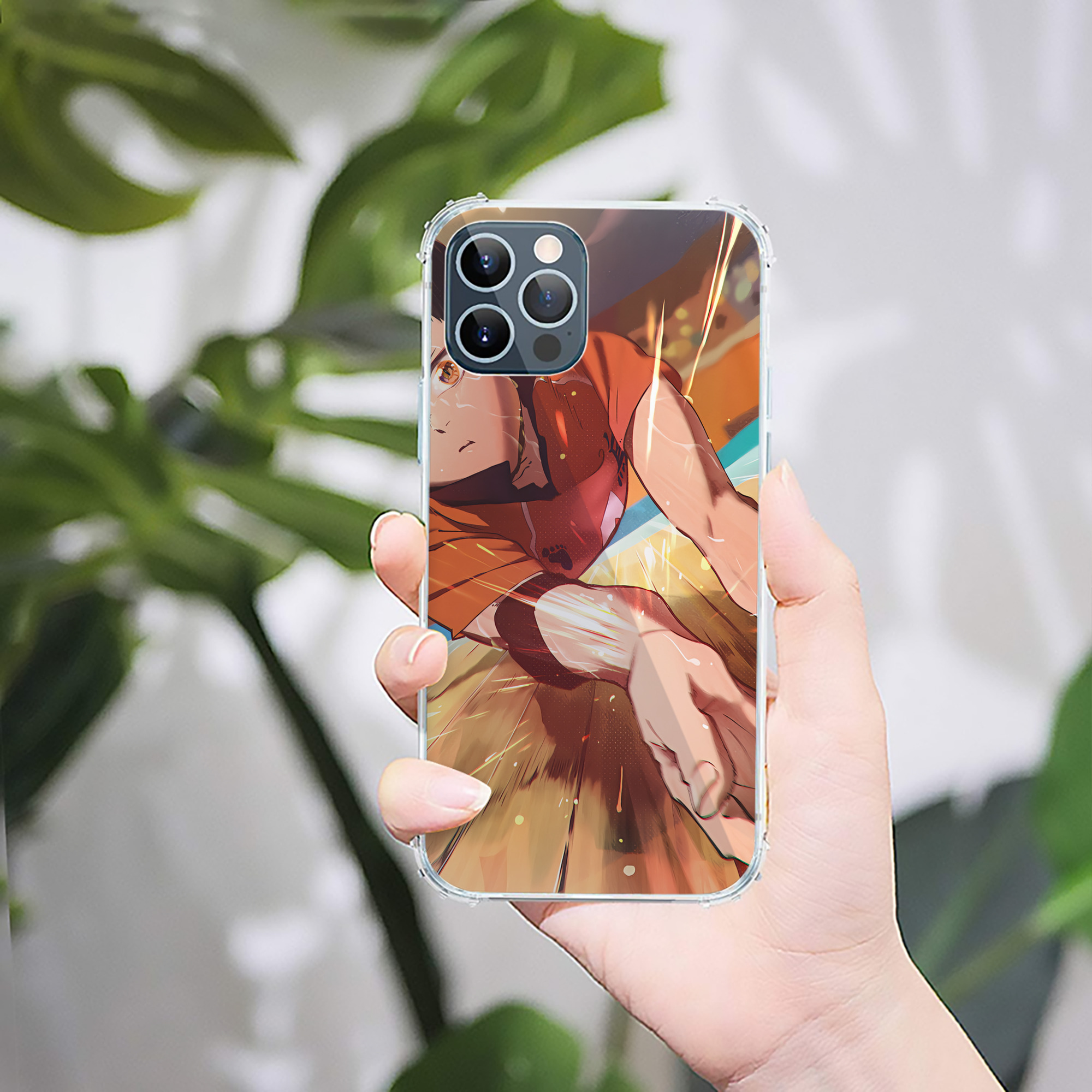 ハイキュー!! Haikyu!! 【iPhone 12シリーズ対応】透明スマホケース（クリアソフトケース）